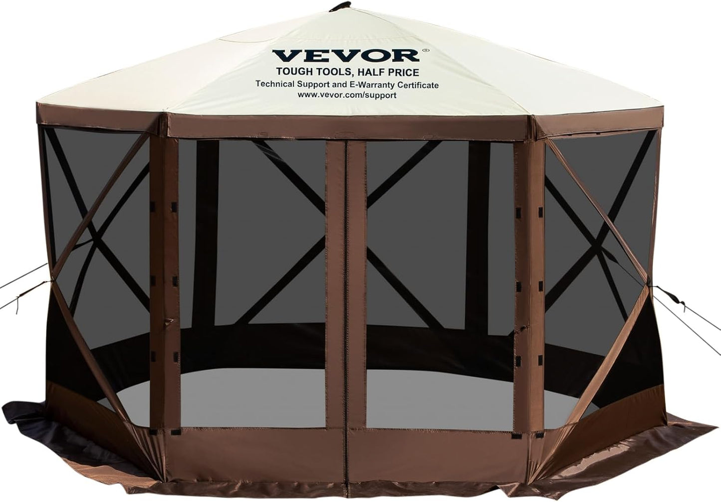 VEVOR 10x10ft Pop-Up Gazebo Screen Tent - Bug-Free Outdoor Oasis