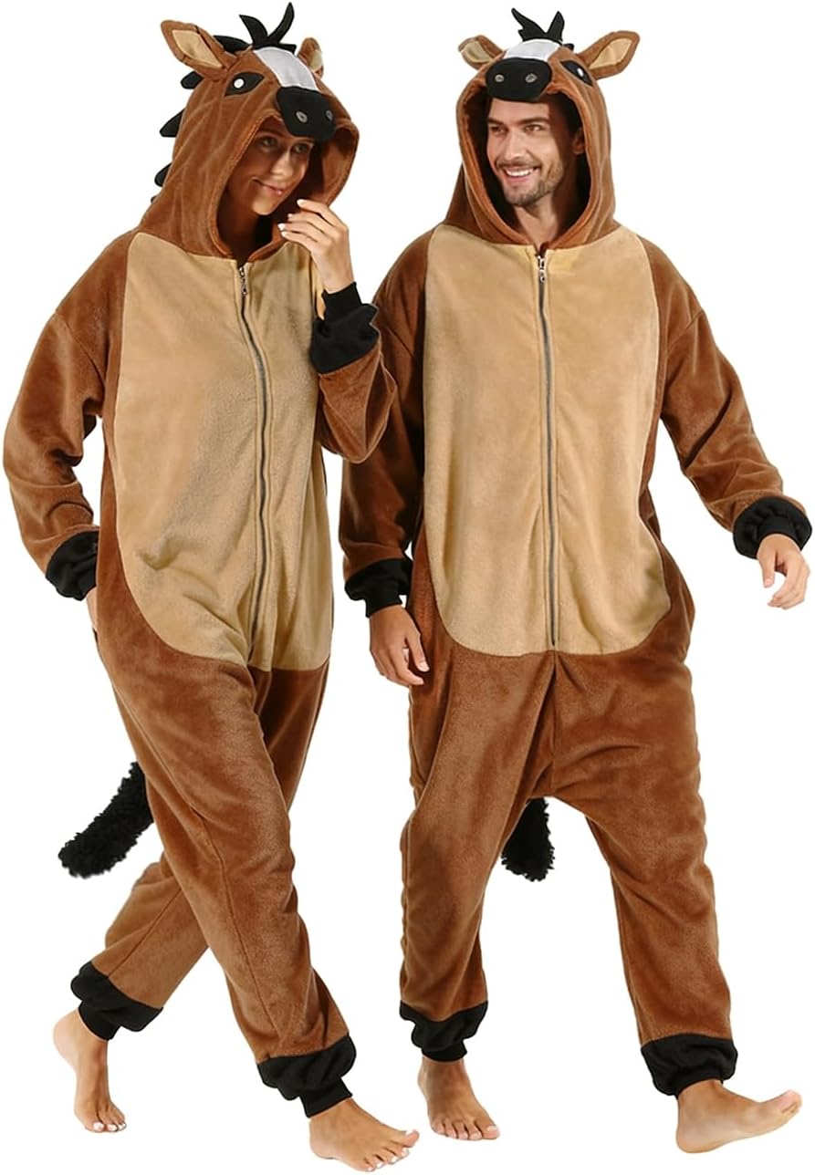 Adult Onesie for Halloween Funny Cosplay Costume Pajamas