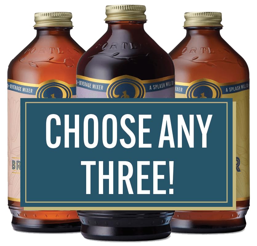 Portland Syrups - Customizable Flavor Set for Drinks & More