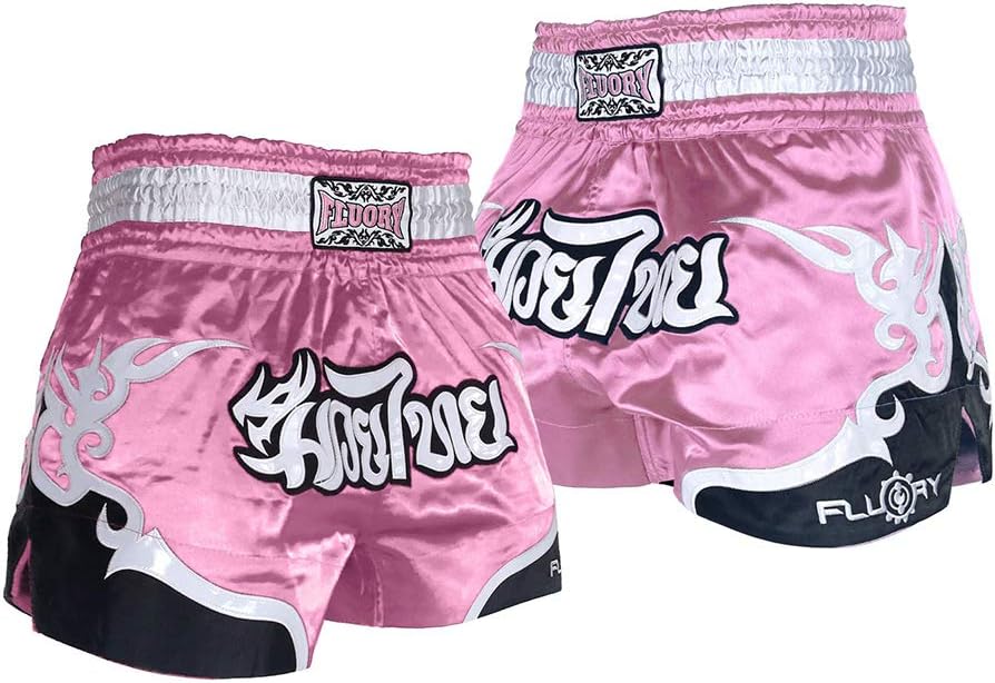 FLUORY Muay Thai Fight Shorts for MMA Training and Grappling