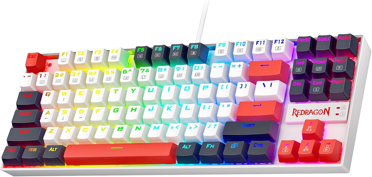 Redragon K552P Mechanical Gaming Keyboard with RGB Backlight