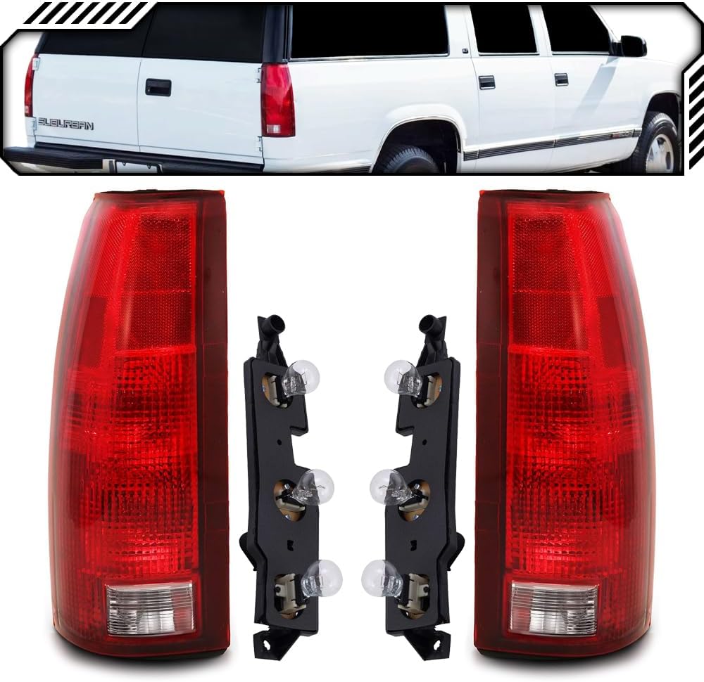EPIC LIGHTING Halogen Tail Lights for Chevrolet GMC Trucks