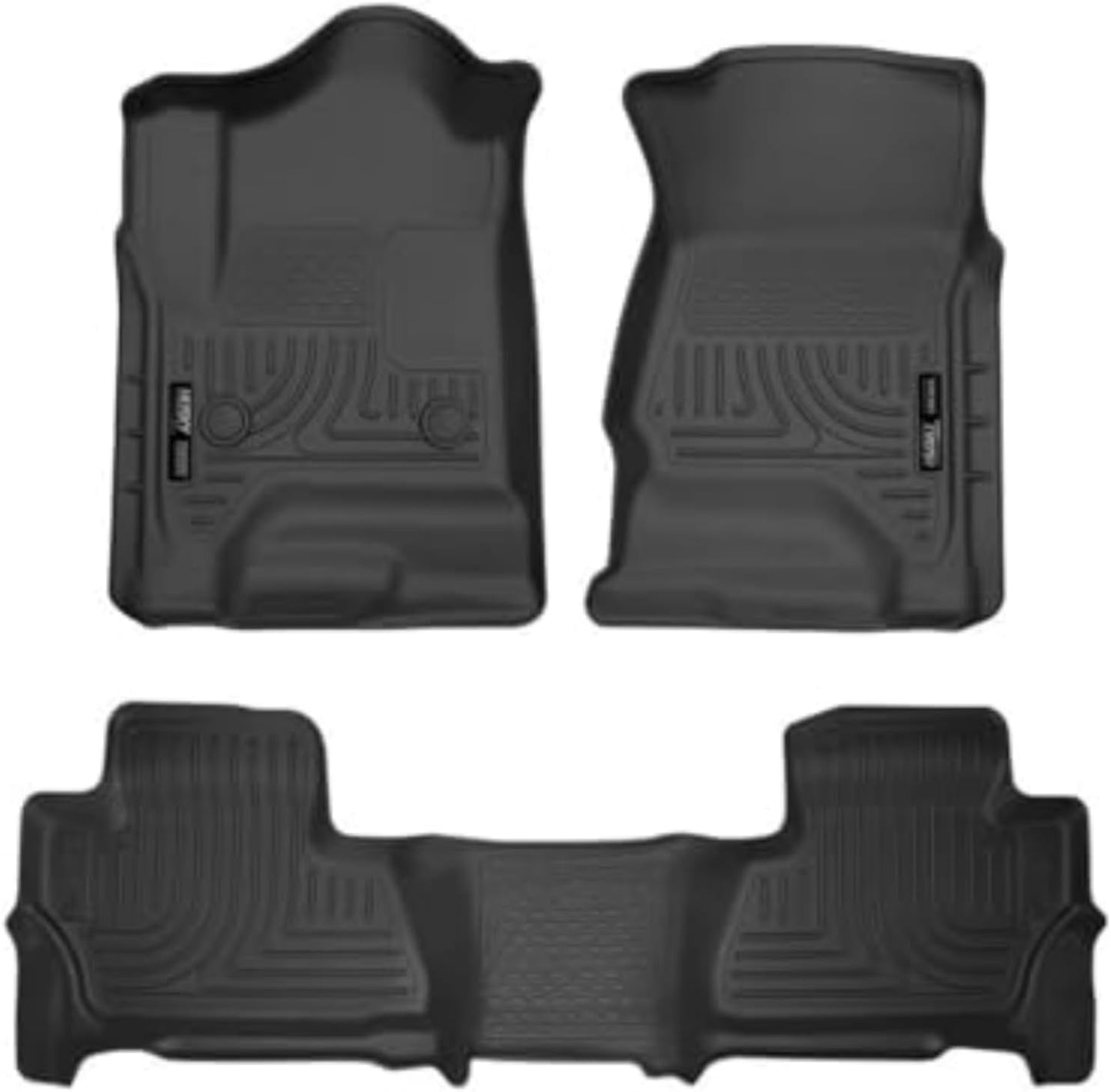Husky Liners Weatherbeater Floor Mats for 2015-2020 Tahoe & Yukon