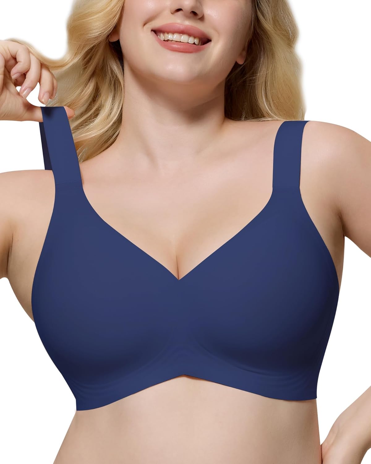 HORISUN Wireless Seamless Bras for Women with Full Coverage Support