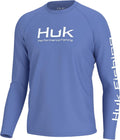 HUK Men's Pursuit Long Sleeve Shirt with Vents for Enhanced Comfort