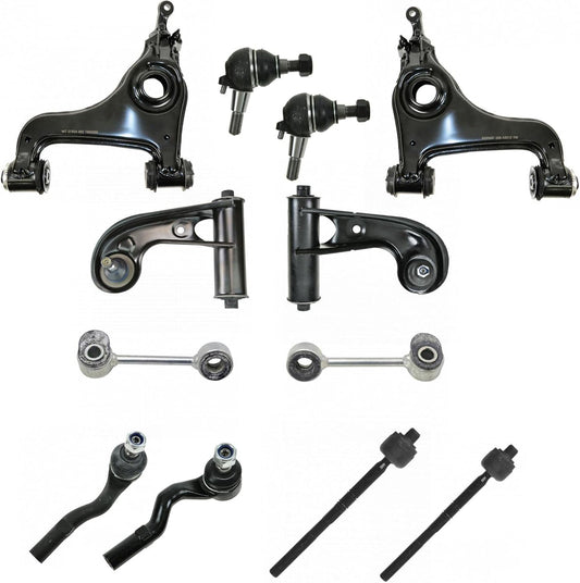 TRQ Front Steering & Suspension Kit for Mercedes-Benz Vehicles