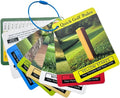 Quick Golf Rules Reference & Distance Cards 8-Pack