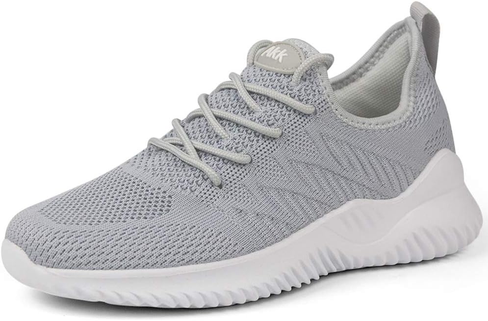 Womens Walking Tennis Shoes - Lightweight Slip On Sneakers