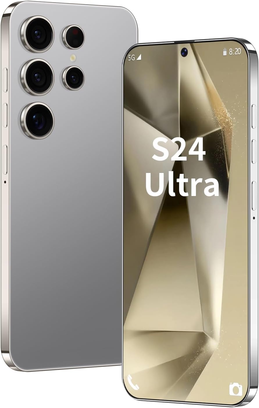 S24 Ultra Unlocked Phone with 108MP Camera and 6800mAh Battery