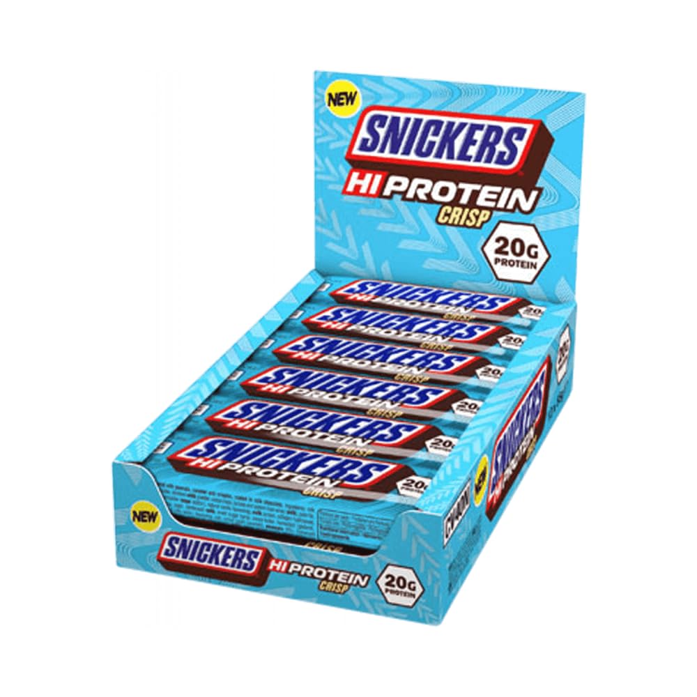 Snickers HiProtein Crisp Bars - Deliciously Nutritious Snack Option