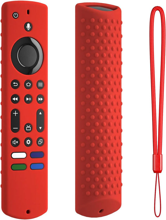 Fire TV Stick 4K Max Remote Cover - Hi Color Red
