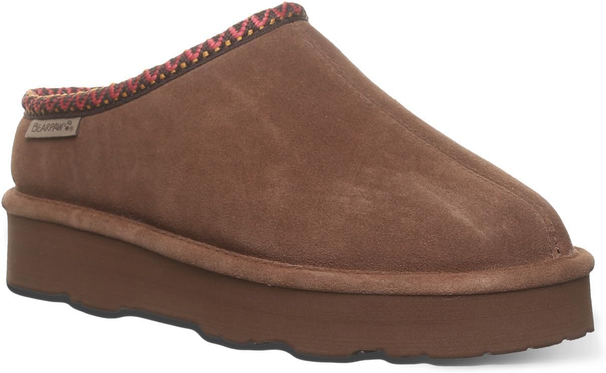 BEARPAW womens Martis: Comfortable Suede Slippers for All
