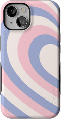 Casely iPhone 14 Case Half of My Heart (Left) - Bold Protection