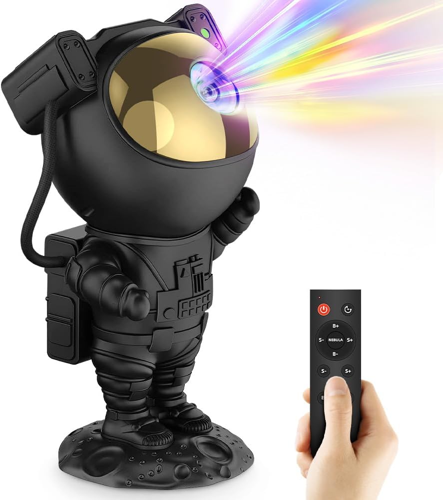 Starry Night Galaxy Projector - Remote Timer, Perfect Gift for All Ages!