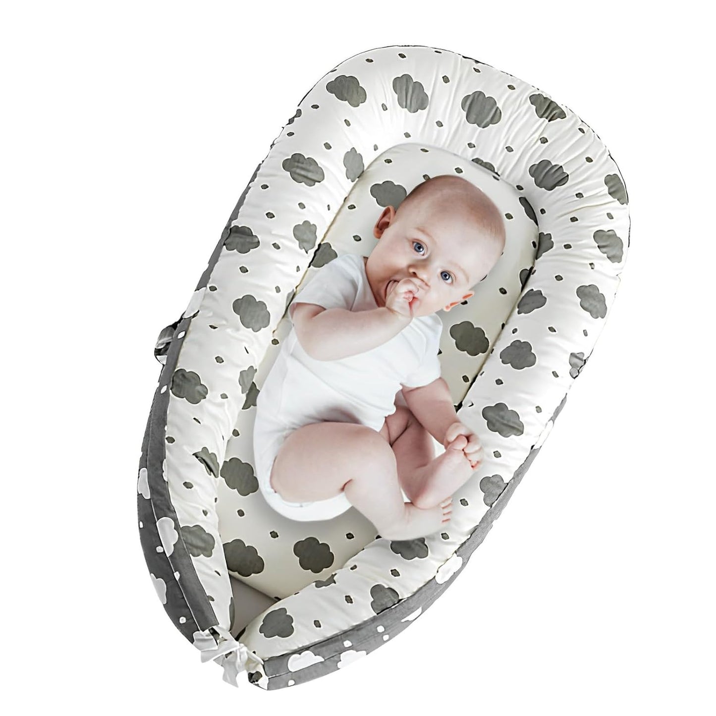 AMAWMW Baby Lounger for Newborns: Cozy and Portable Nest