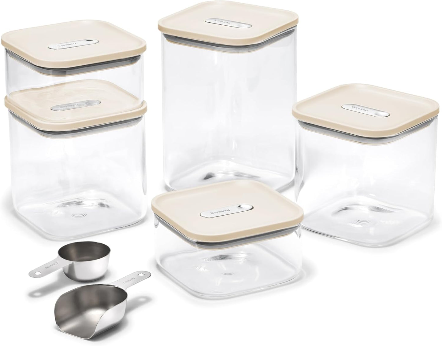 Caraway 14-Piece Glass Airtight Food Storage Containers Set