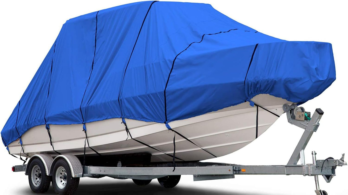Budge 600 Denier Waterproof Breathable Boat Cover for 24ft-26ft