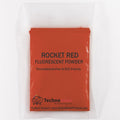 Fluorescent UV Powder Pigment Rocket Red - Bright Black Light Tint