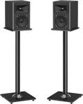 Universal Speaker Stands Pair 31in for Surround Sound - Stable Floor