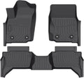 Floor Mats Fit for Toyota Tacoma 2024 2025 Double Cab - All-Weather