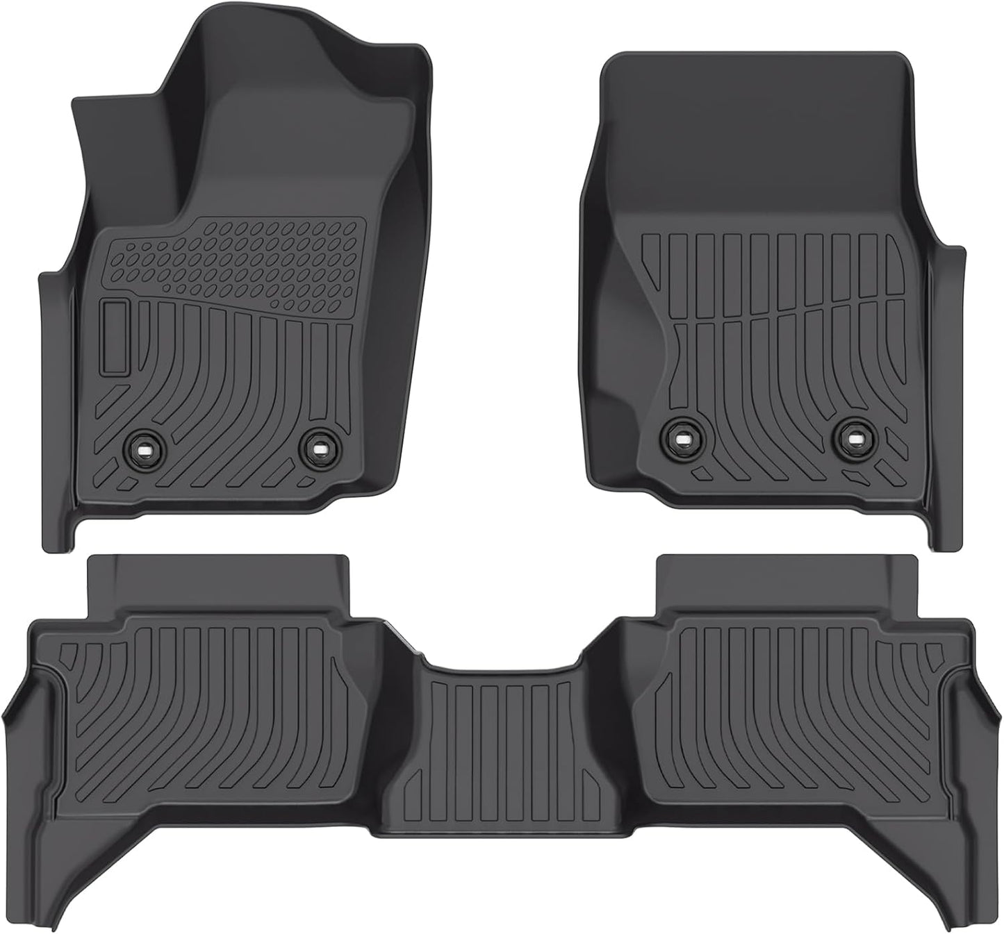 Custom Fit Floor Mats for 2024 2025 Toyota Tacoma Double Cab
