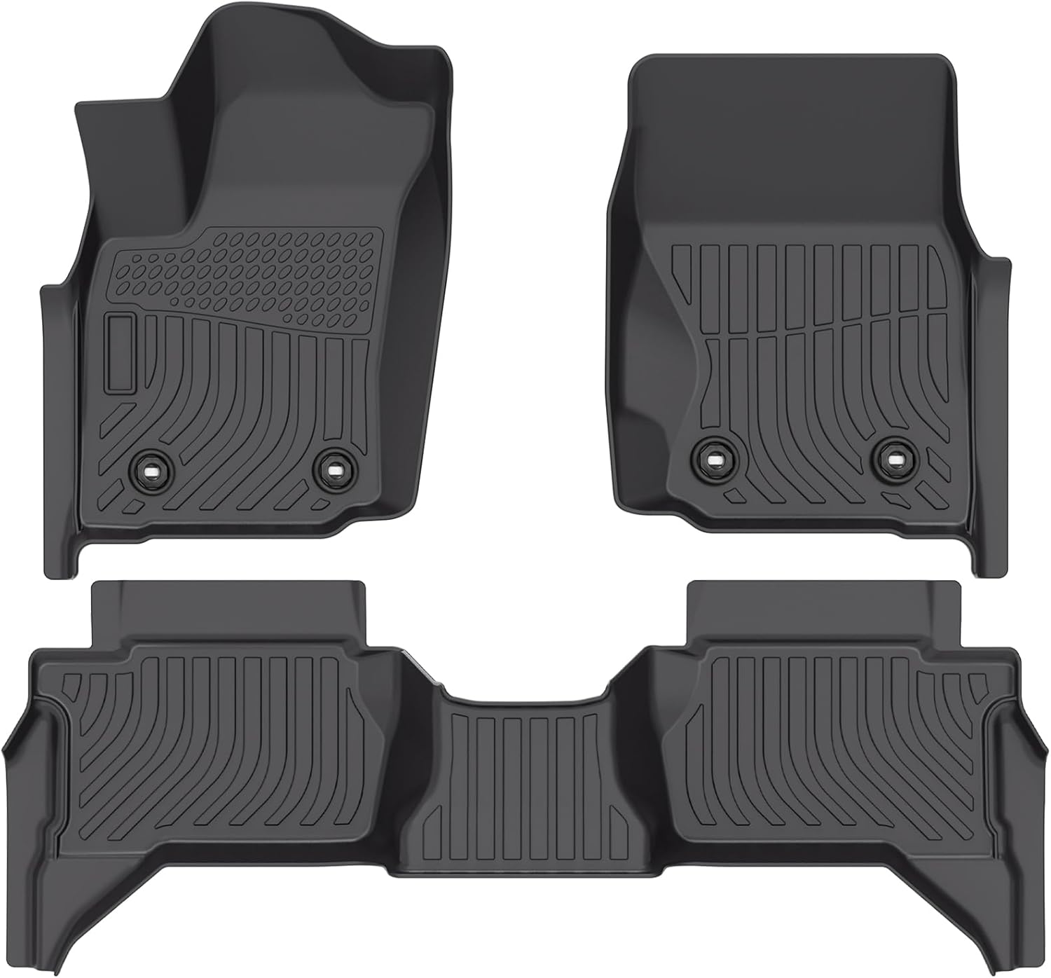 Custom Fit Floor Mats for 2024 2025 Toyota Tacoma Double Cab