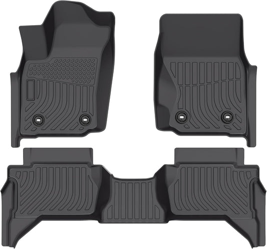 Custom Fit Floor Mats for 2024 2025 Toyota Tacoma Double Cab
