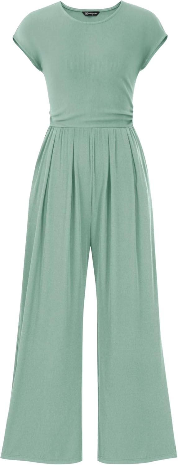 PRETTYGARDEN Summer Jumpsuits for Women Dressy Elegant Styles