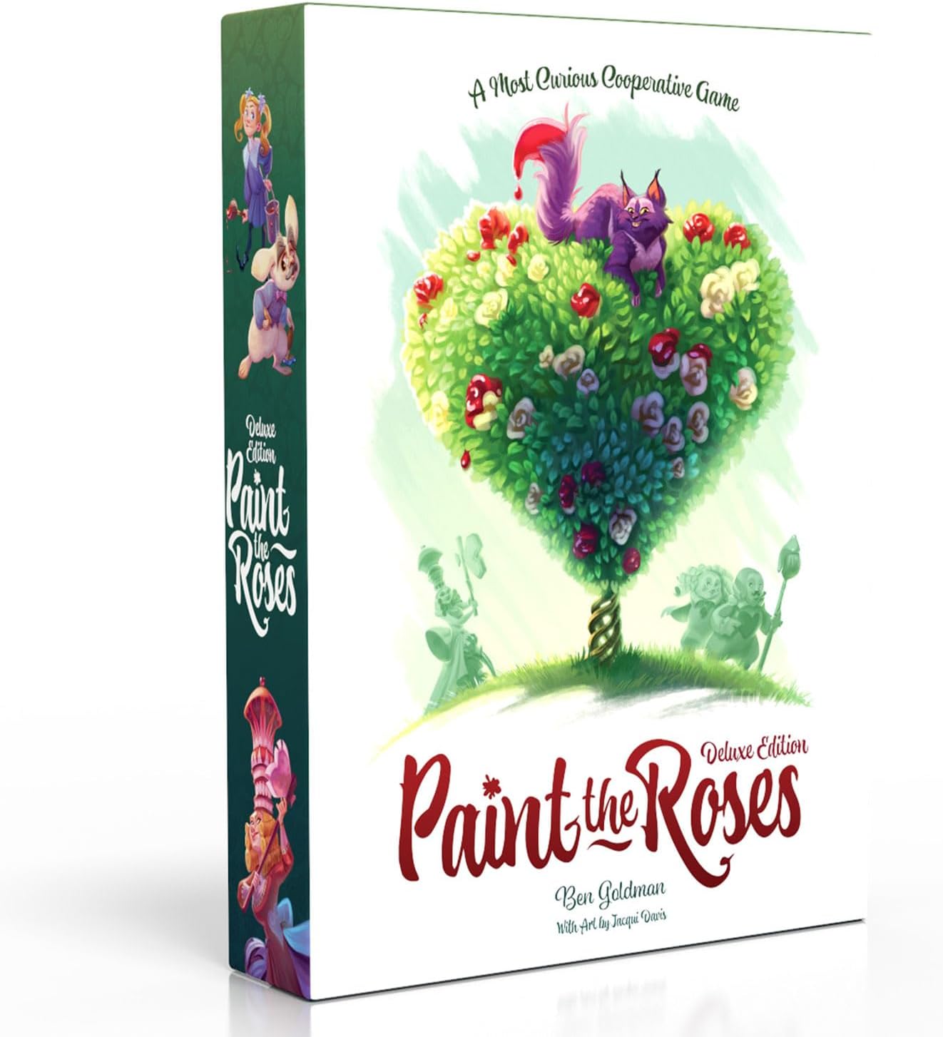 Paint The Roses Deluxe Board Game - Cooperative Strategy Fun
