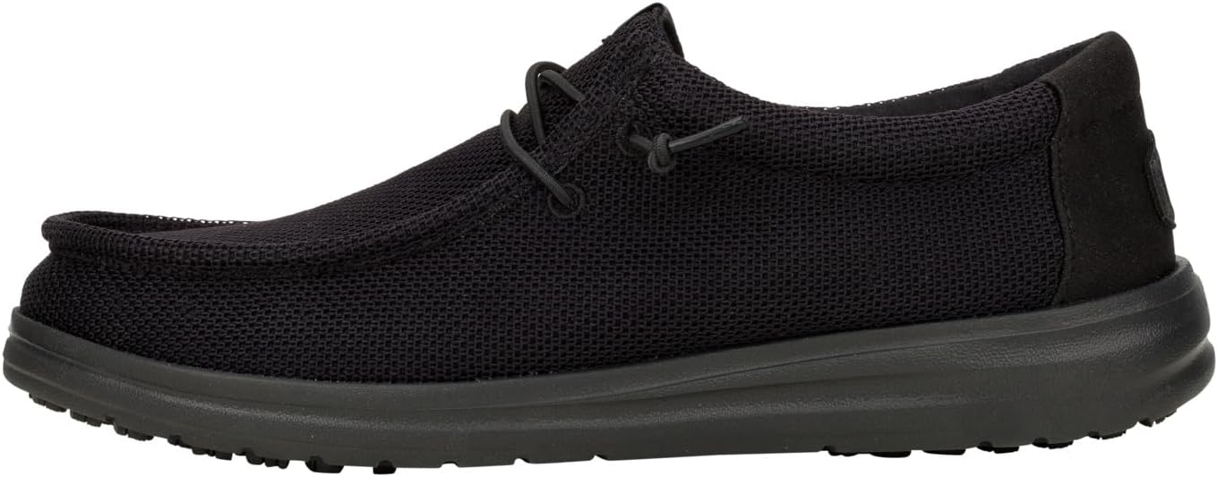 HEYDUDE Mens Wally Work CE Slip-On Loafers for All-Day Comfort