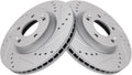 Front Performance Brake Rotors Set for 2006-2016 Hyundai Santa Fe