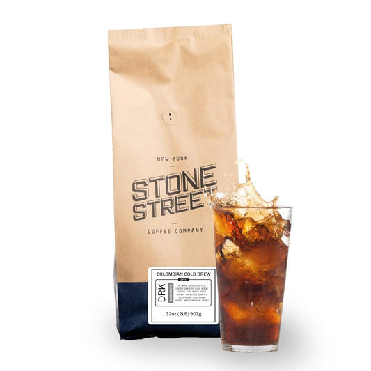 Stone Street Cold Brew Coffee - Strong & Smooth Colombian Blend