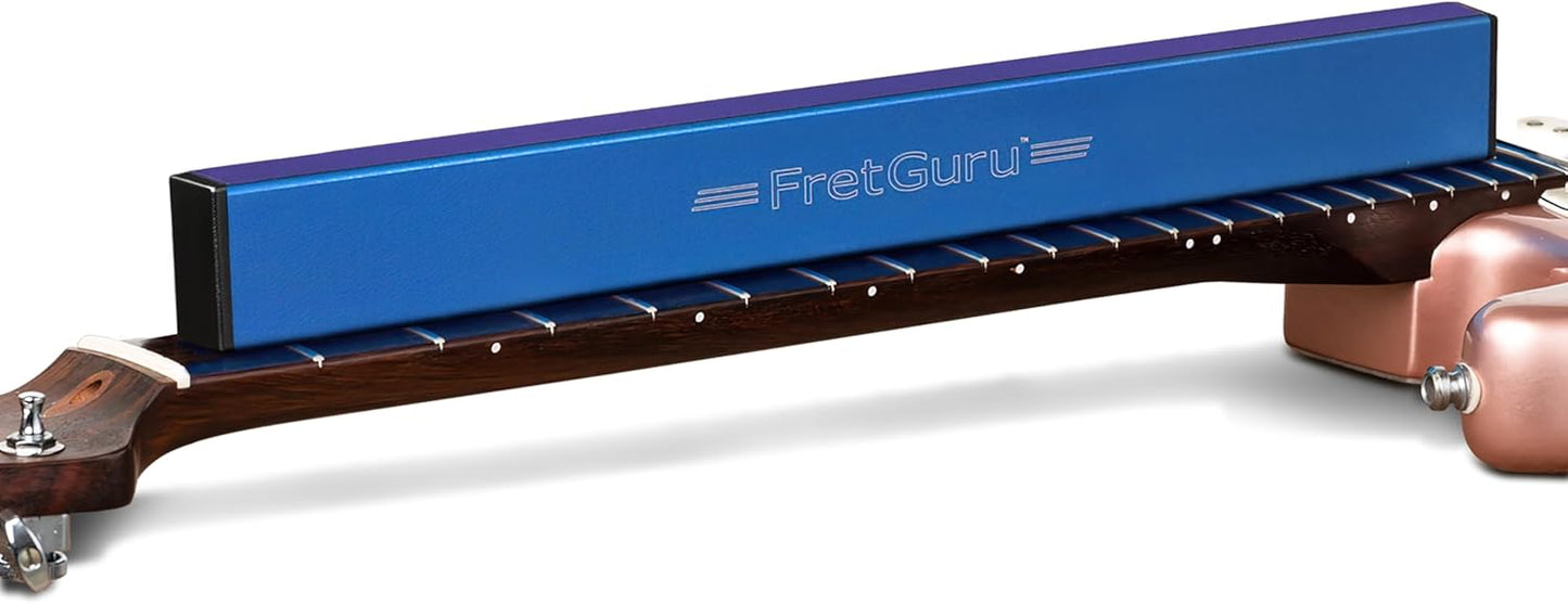 FretGuru Sanding Beam Fret Leveler for Perfect Guitar Setup