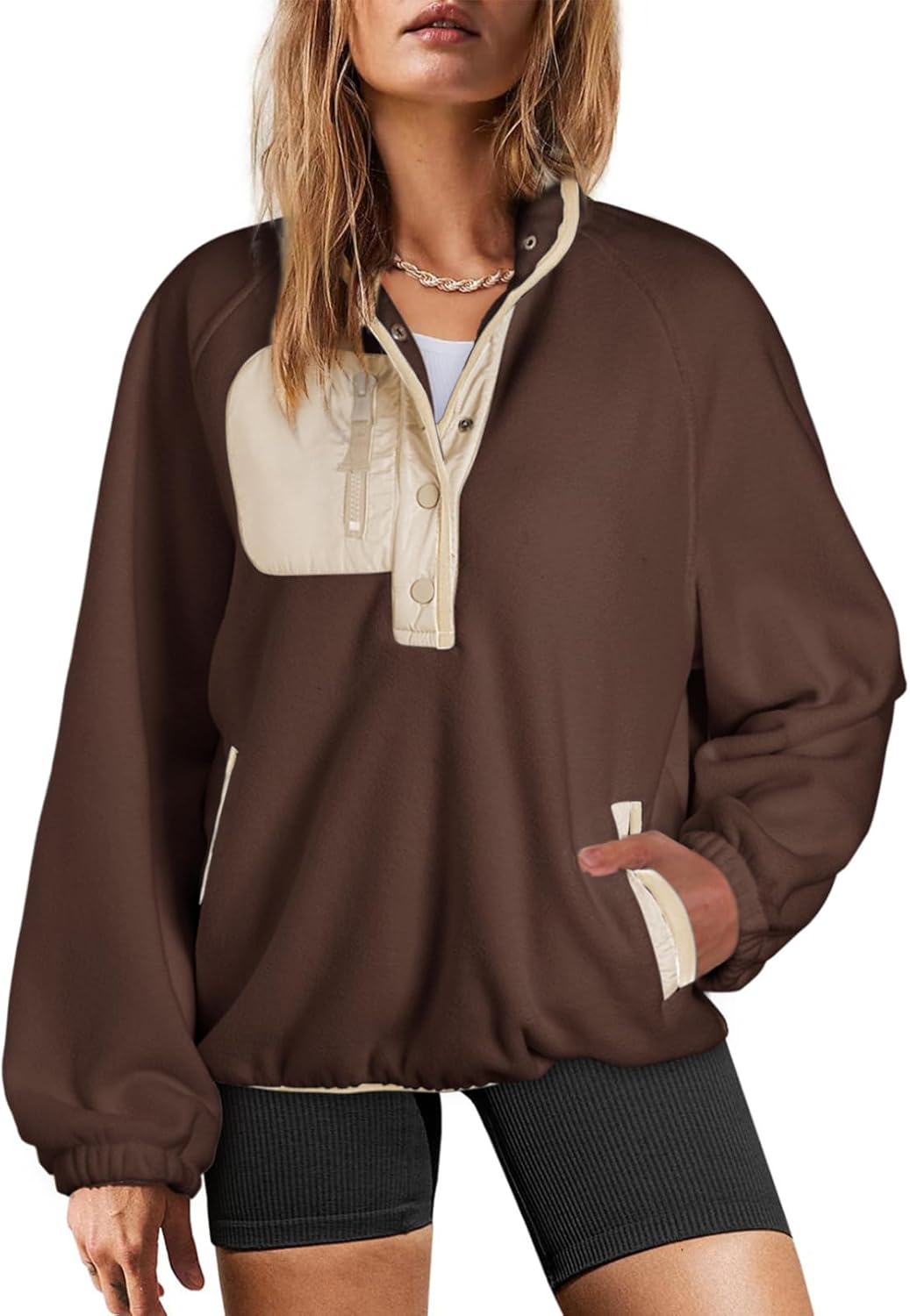 Dokotoo Oversized Fuzzy Fleece Jacket for Women - Stylish Comfort