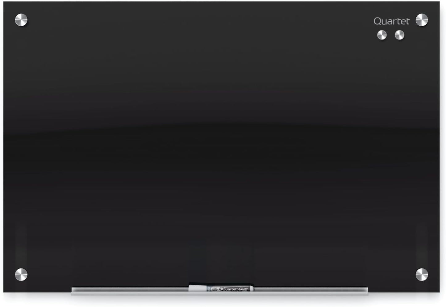 Quartet Glass Whiteboard 48in x 36in Magnetic Dry Erase Board
