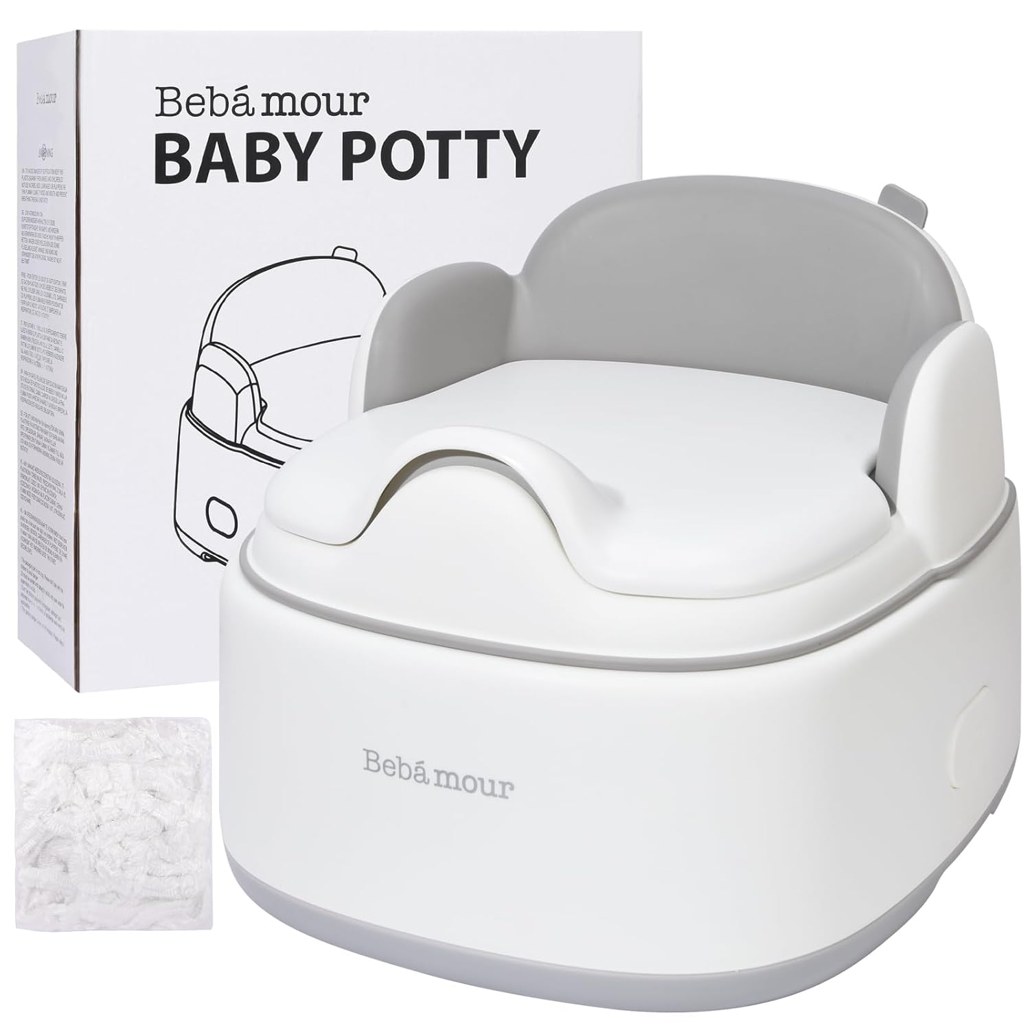Bebamour Potty Training Toilet 3 in 1 Multi-Functional Seat