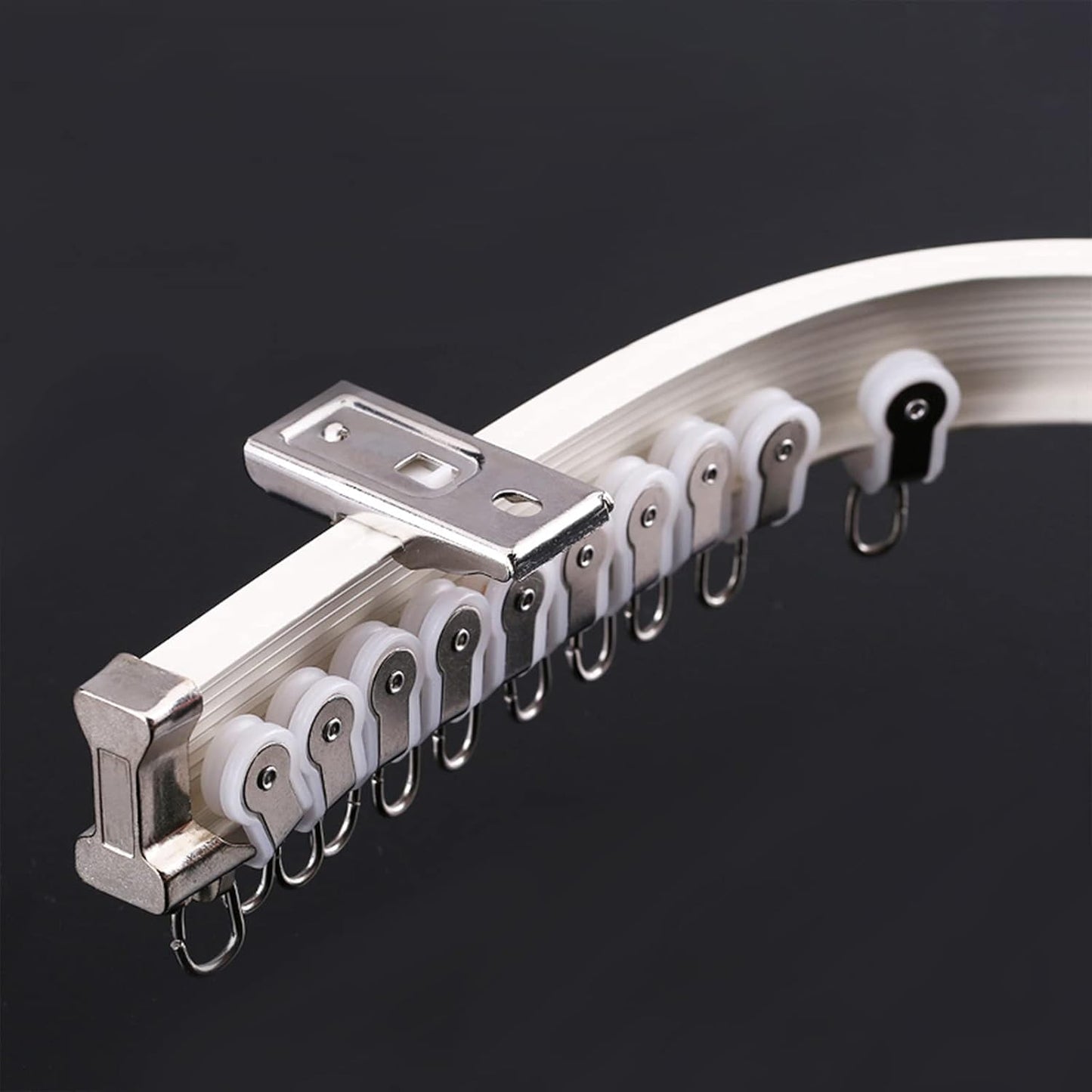 Bendable Aluminum Curtain Track Set: Flexible Ceiling Mount - Surprecision