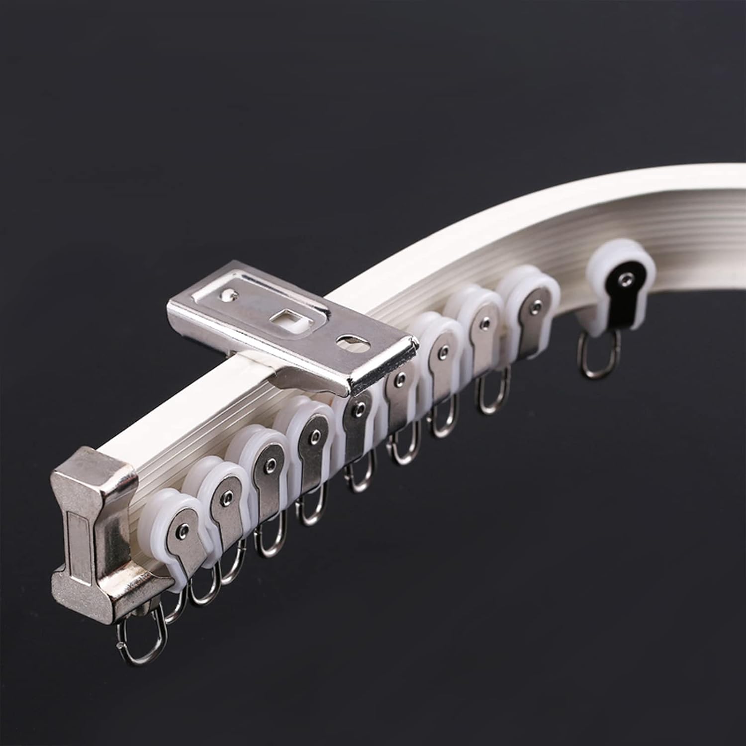 Bendable Aluminum Curtain Track Set: Flexible Ceiling Mount - Surprecision