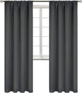 BGment Rod Pocket Blackout Curtains 52 x 84 in - Thermal Insulated