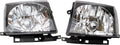 Performance Halogen Headlight Set for Toyota Tacoma 1997-2000 - Black