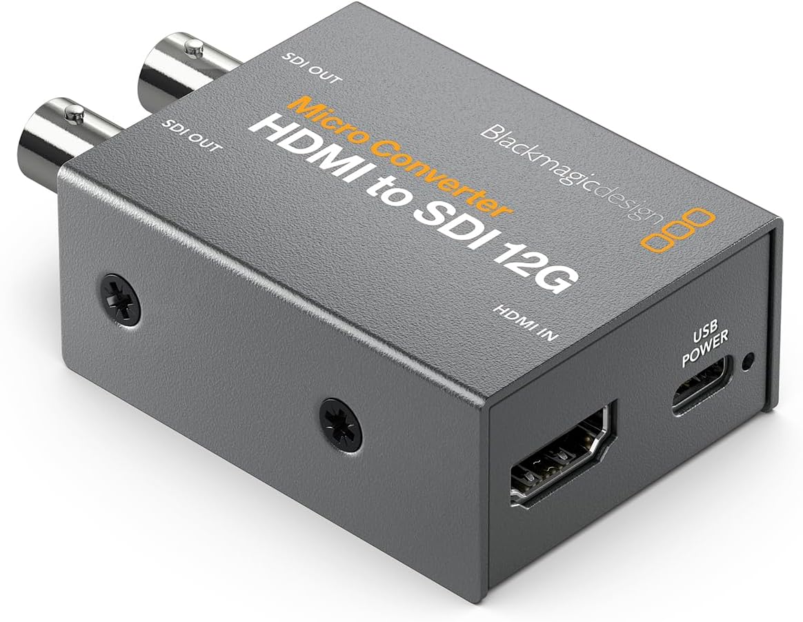Blackmagic Design Micro Converter HDMI to SDI 12G Review