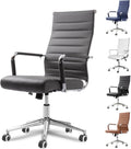 Okeysen Grey Office Desk Chair - Ergonomic Executive Swivel Chair