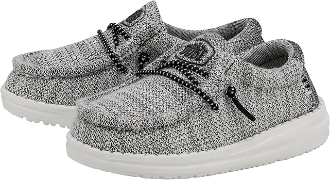 Hey Dude Unisex-Child Wally Funk Kids Shoes for Comfort