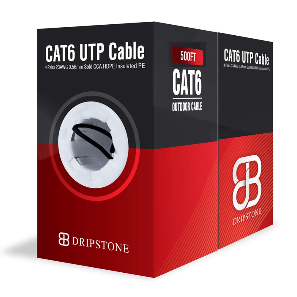 High-Speed CAT6 Direct Burial Ethernet Cable for Outdoor Use