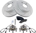 Front Brake Pad and Rotor Set for 2006 Dodge Ram 1500 by TRQ