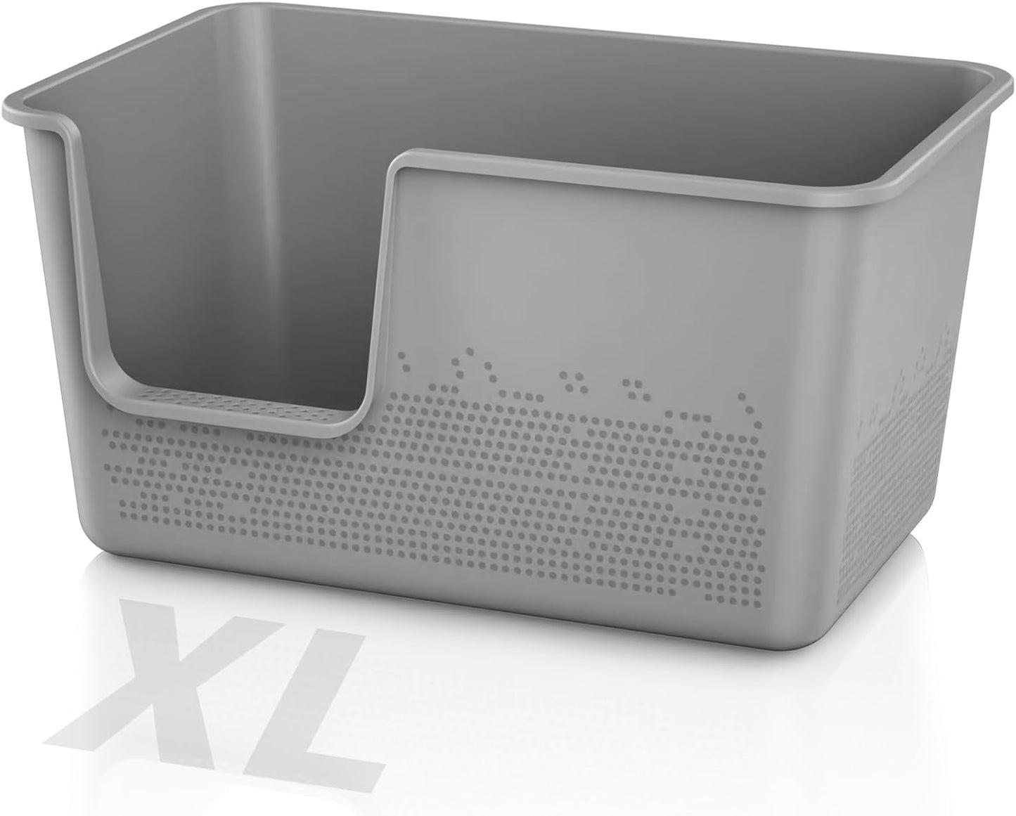 Extra Large Cat Litter Box for Big Cats - High Sided Design