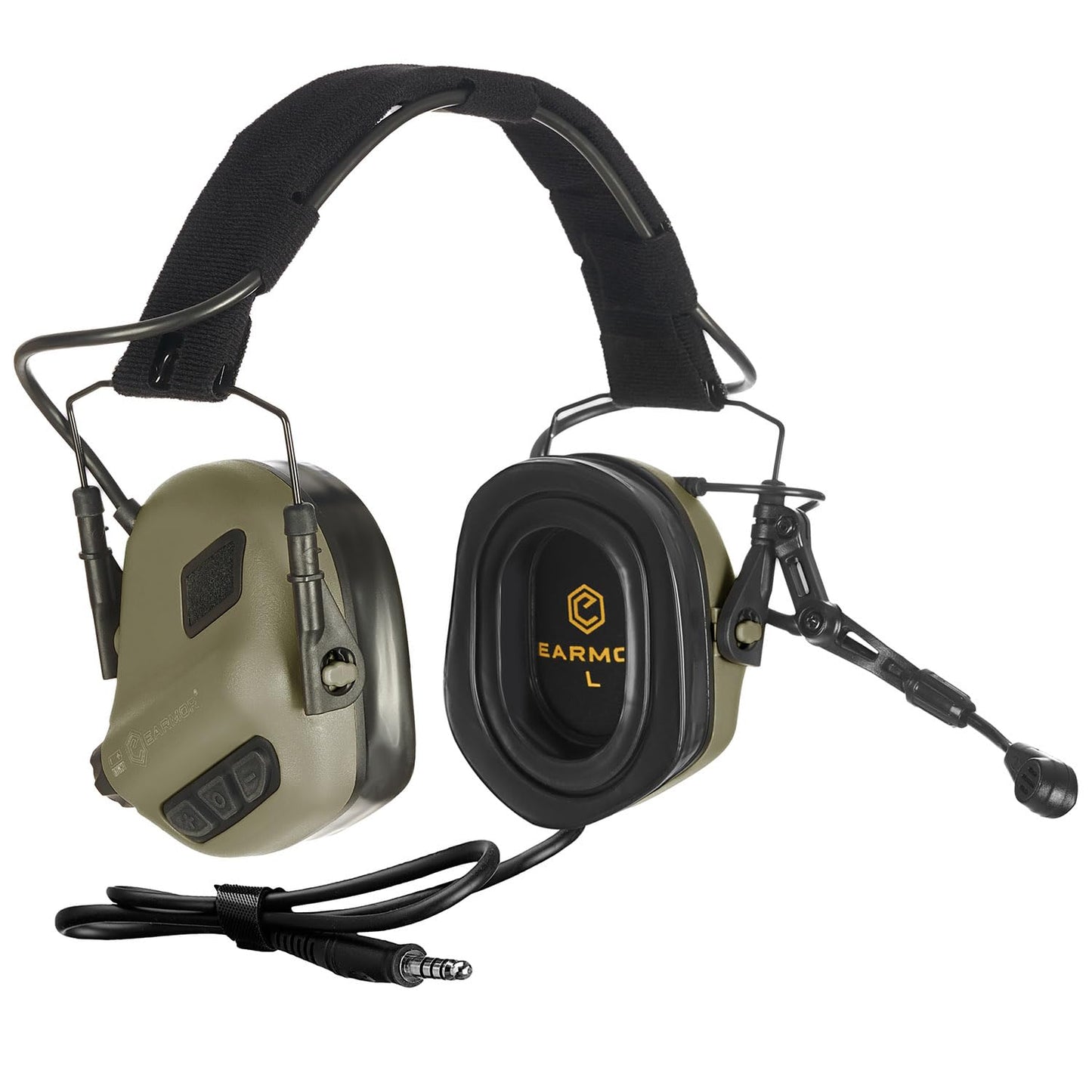 M32 PLUS Tactical Headset - Noise Canceling Earmuffs for Hunting