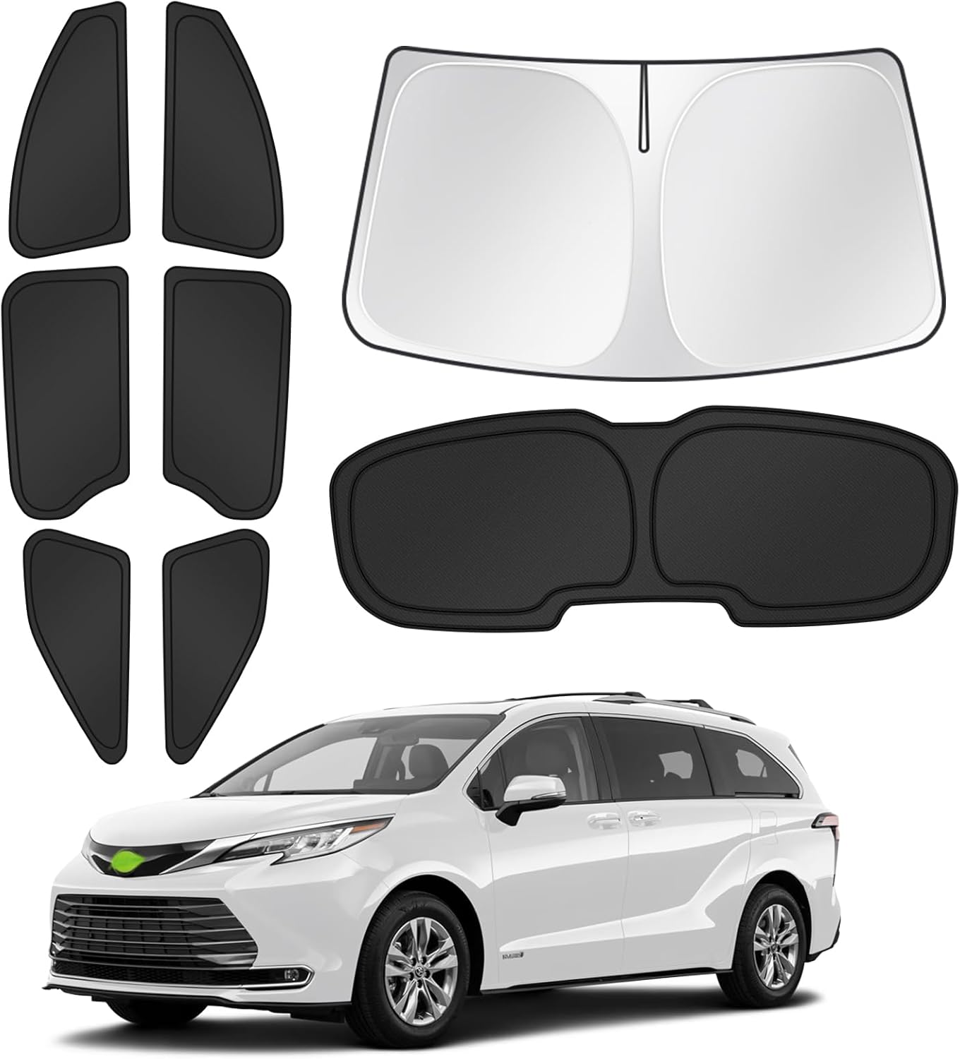 Sunshades for 2021-2026 Toyota Sienna - Ultimate UV Protection