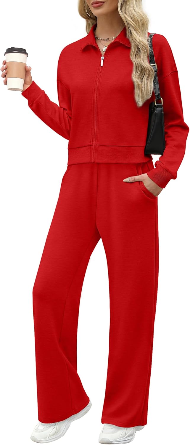 XIEERDUO Lounge Sets for Women - Stylish 2 Piece Tracksuit