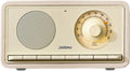 Portable FM Radio Bluetooth Speaker - Retro Leather Table Radio